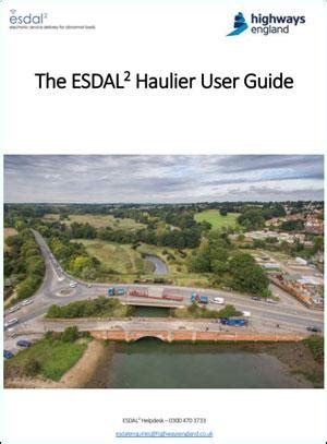 ESDAL Haulier User Guide .